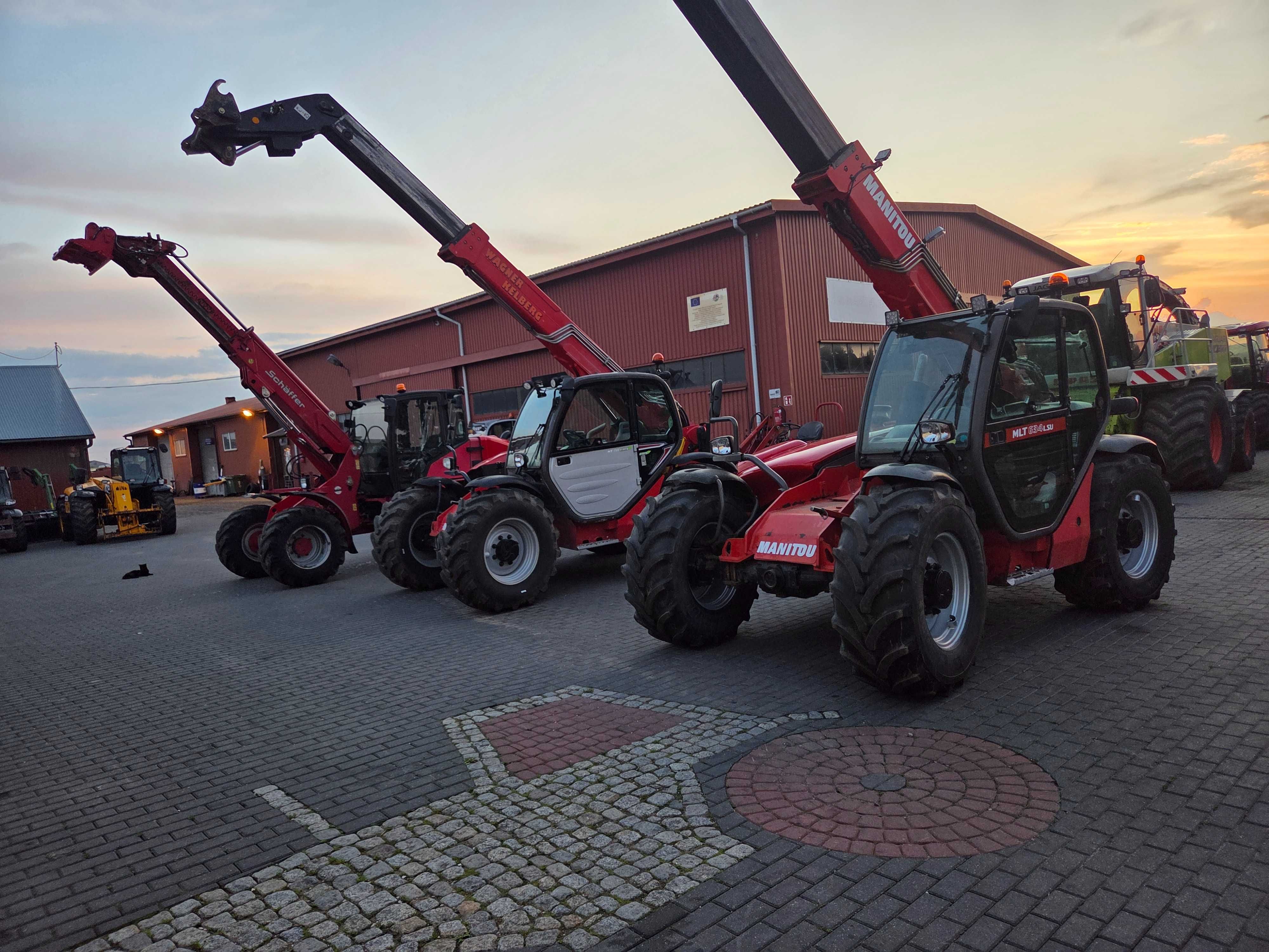 IMPORT MANITOU MLT 634kredyt .transport schaffer 900 Brutto rok 2006