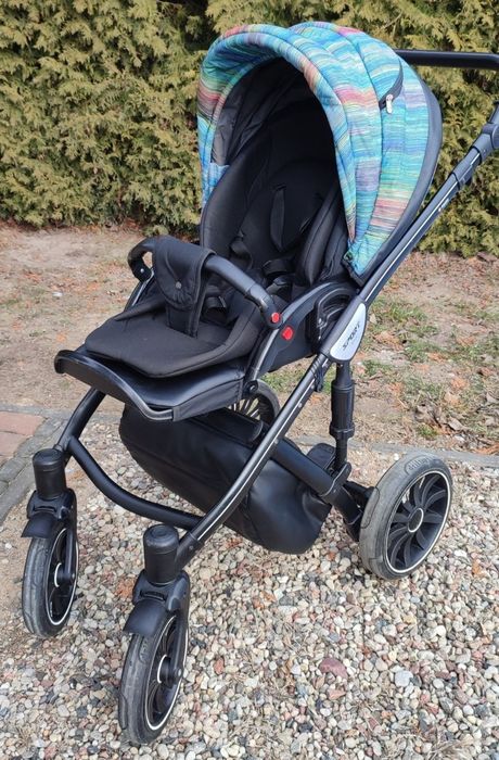 Wózek Anex Sport z nosidełkiem i fotelikiem BeSafe iZiGoModular ISOFIX