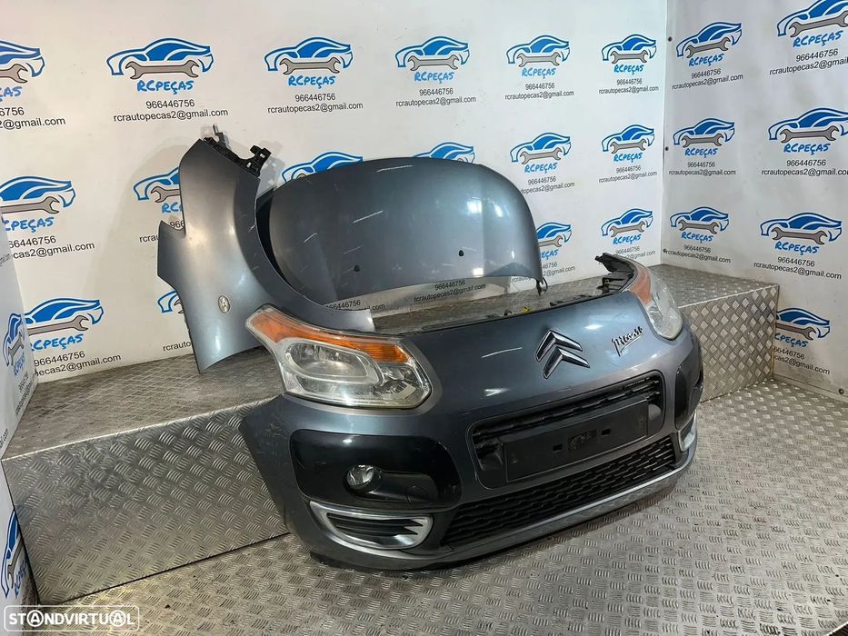 Frente Completa Citroen C3 Picasso (2008 - 2017) - Parachoques | Guarda Lamas | Farois | Farol | Radiador | Radiadores |  Parachoque | Capot | Capo | Capô