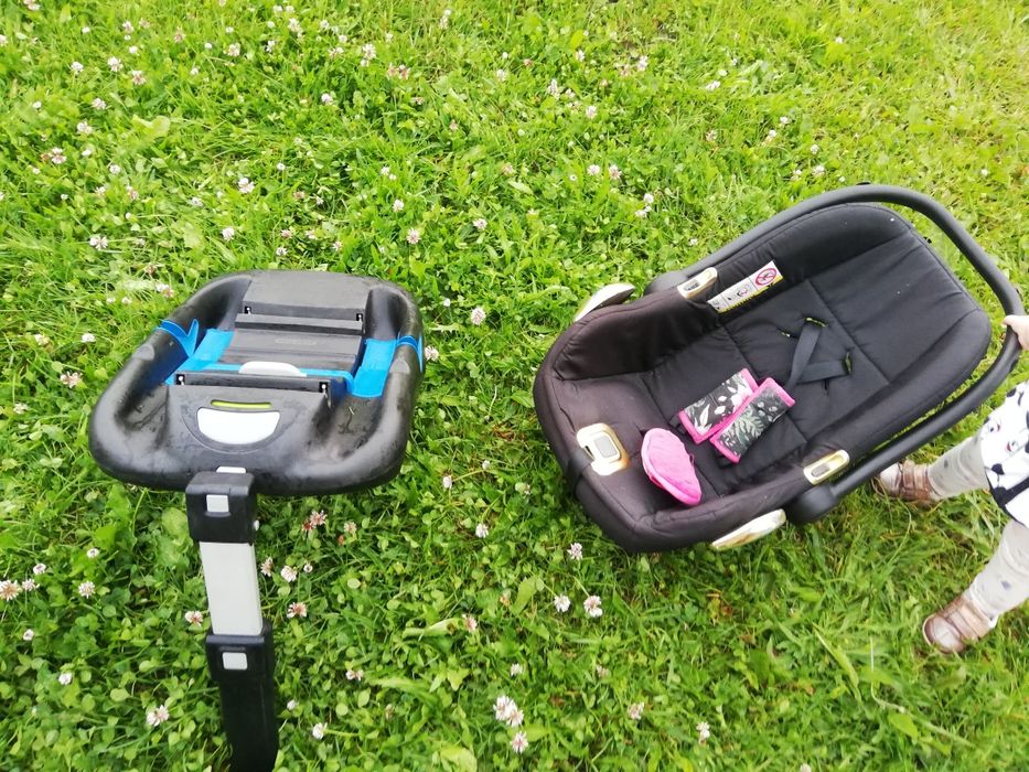 Wózek bliźniaczy junama diamond duo, foteliki, spacerówka