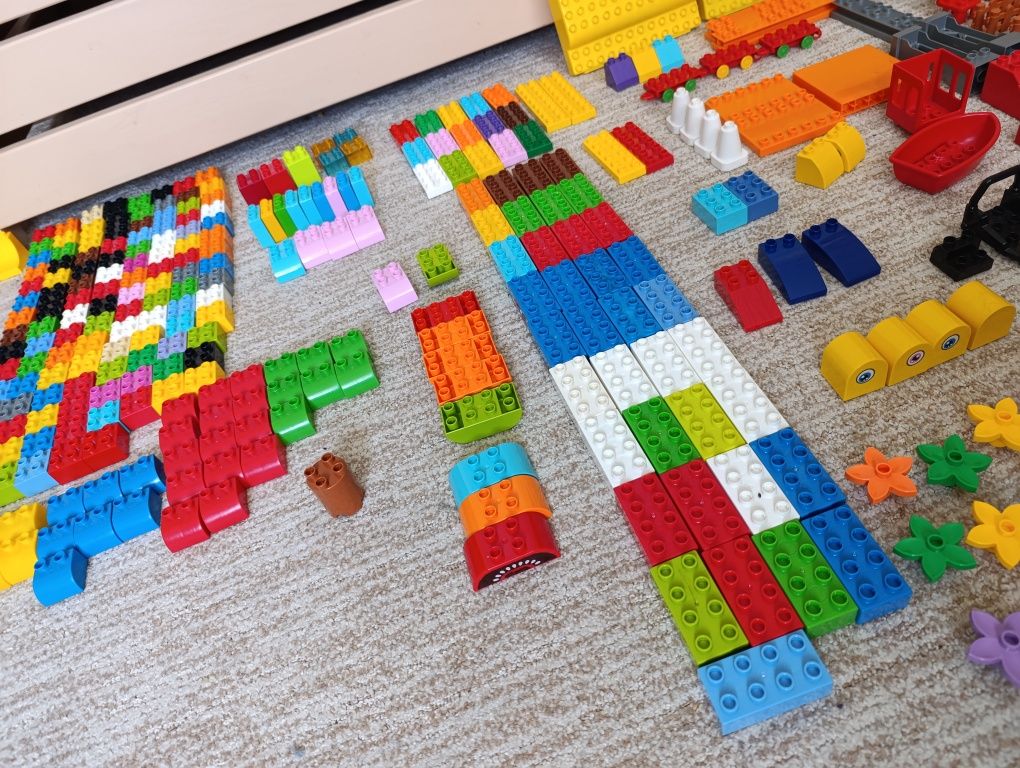 371 деталь великого LEGO для найменших діток!! Машинки, тварини, та ін