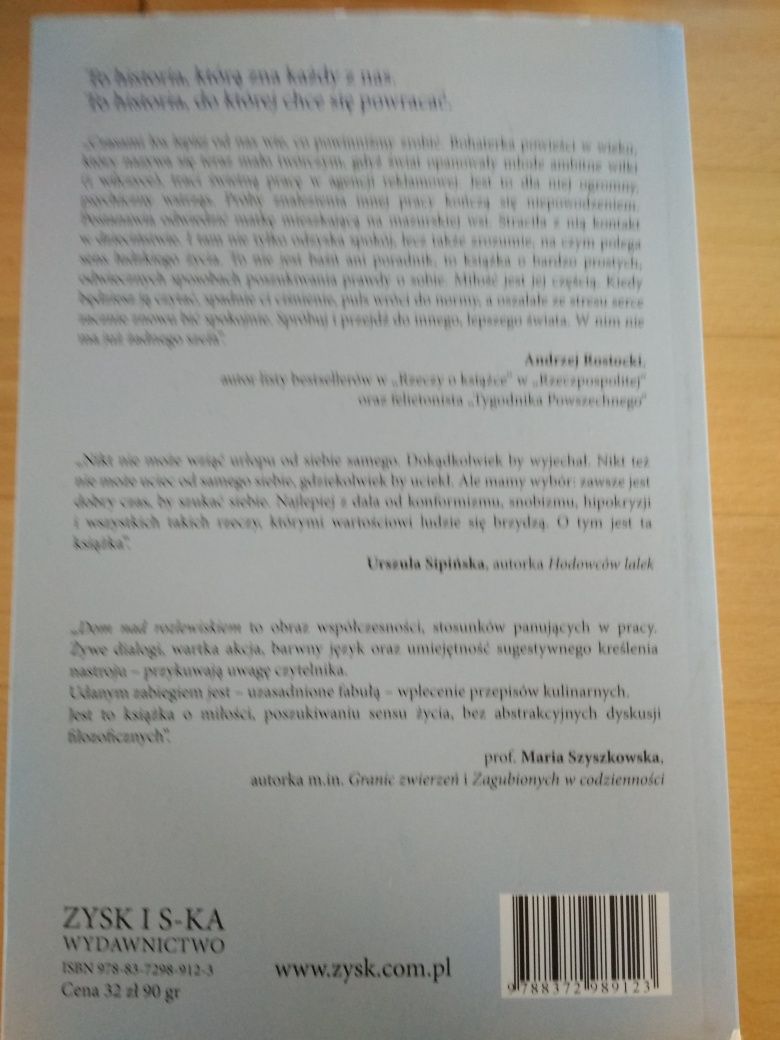 M. Kalicińska "Dom nad rozlewiskiem" książka