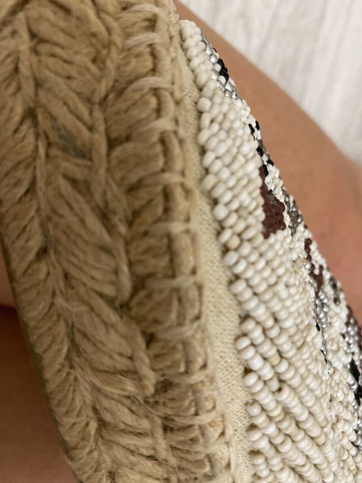 Мокасины кожа - бисер, новое состояние!