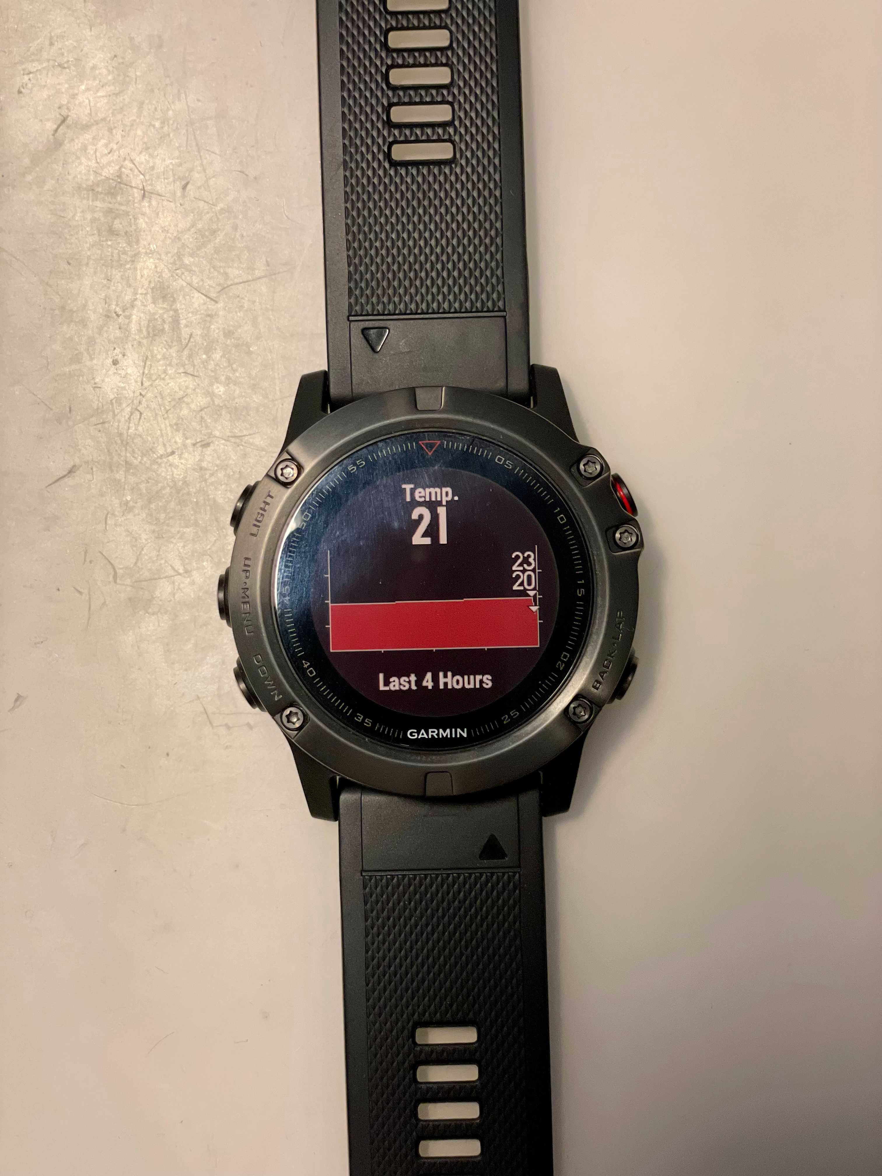 Relógio Garmin Fēnix 5X - Sem Uso