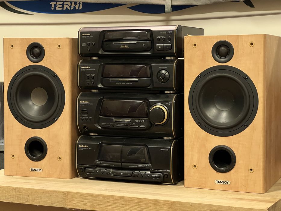 Kolumny Tannoy Fusion 2 + wieża Technics