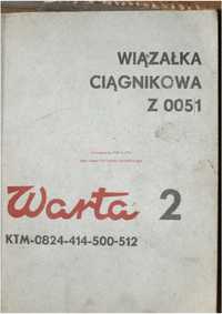 Katalog części Wiązałka Warta 2 Z005-1