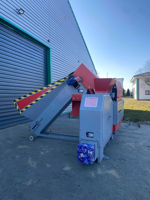 Paczkarka do puszek aluminiowych prasa. Alpack 5000 RDI