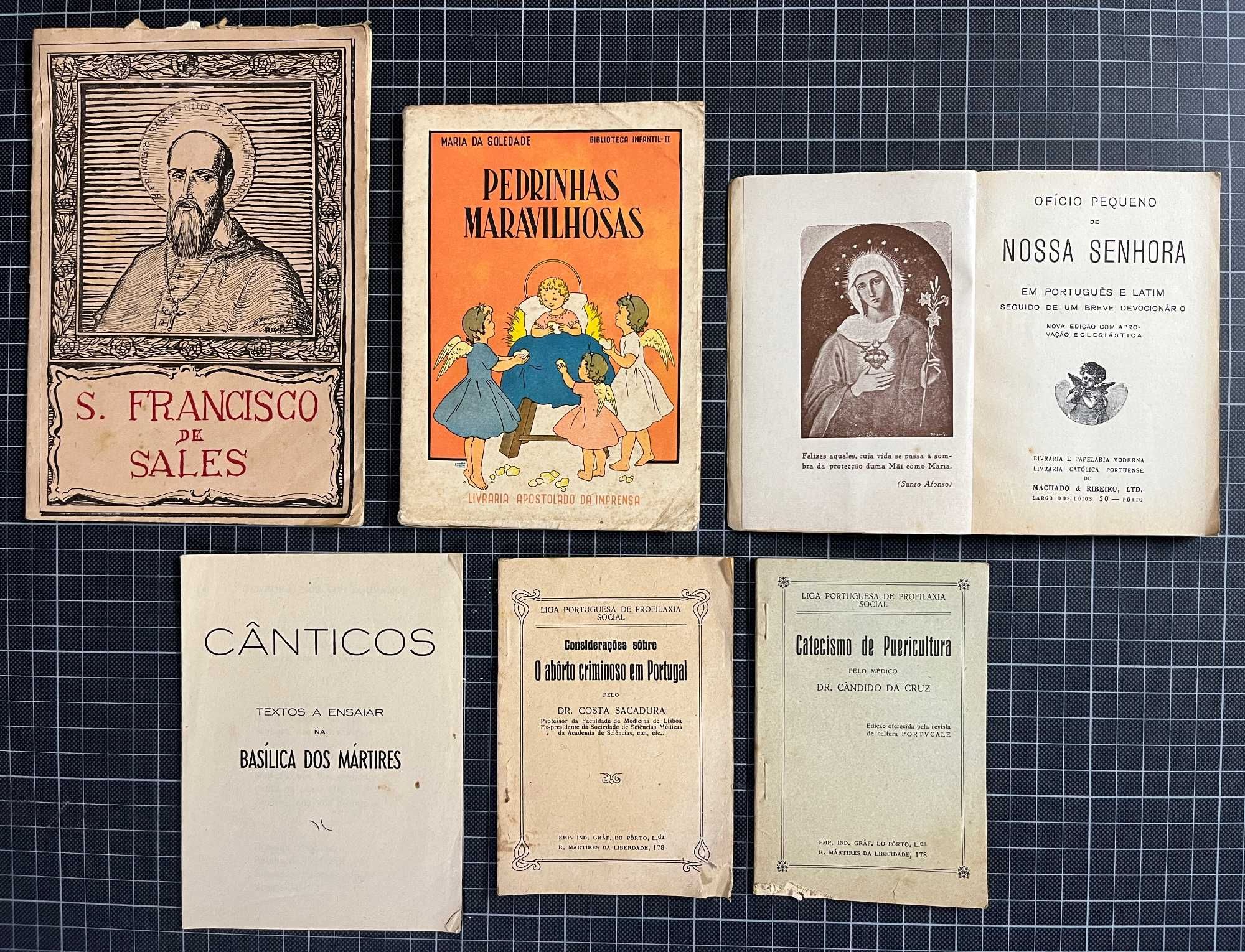 Opúsculos católicos antigos – anos 1890/1900/10/20/30/40/50/60