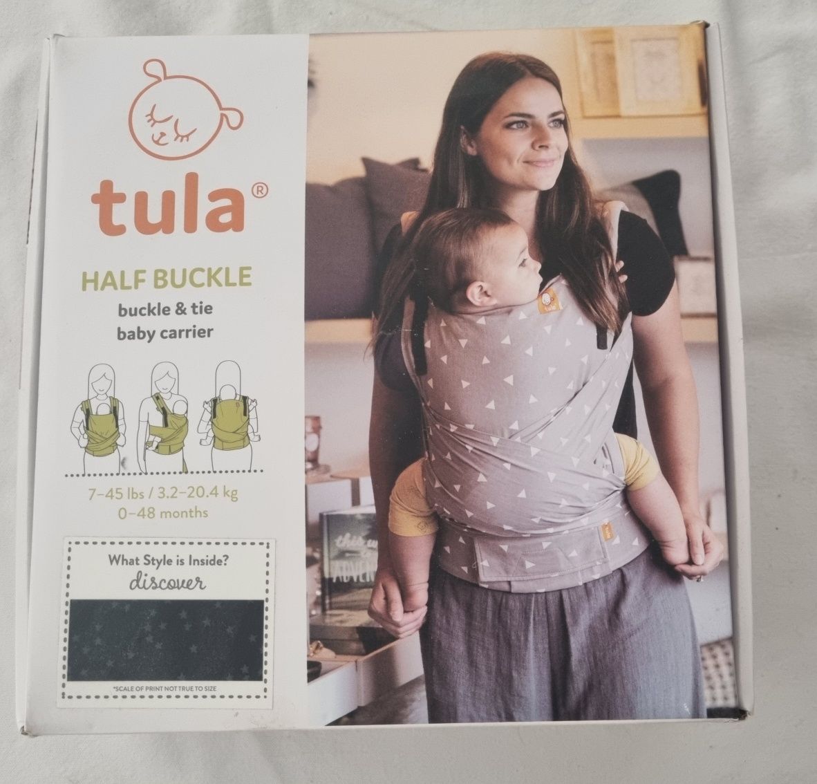 Tula Half Buckle 0-48 meses (3.2-20.4kg)