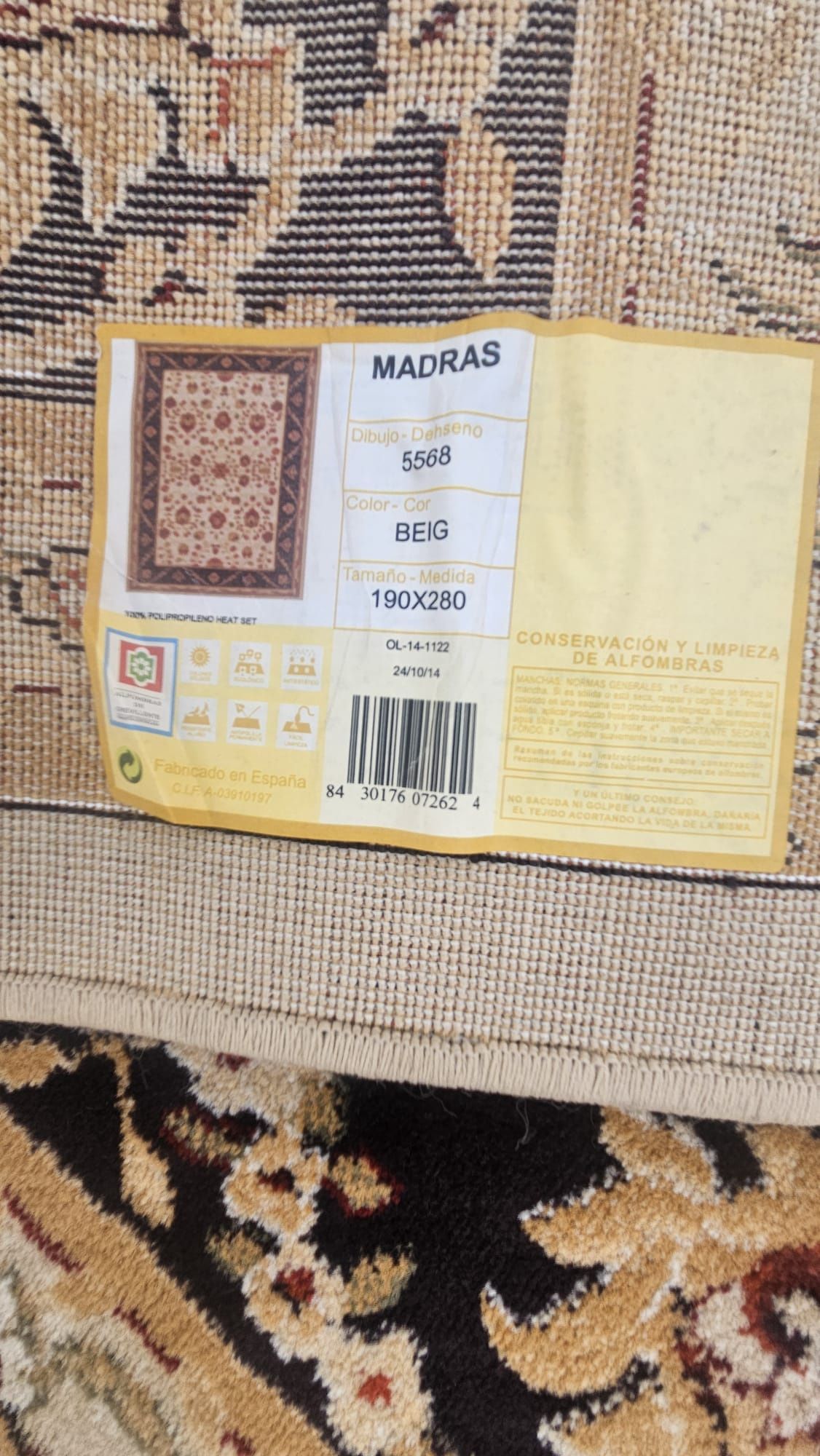 Carpetes como novas