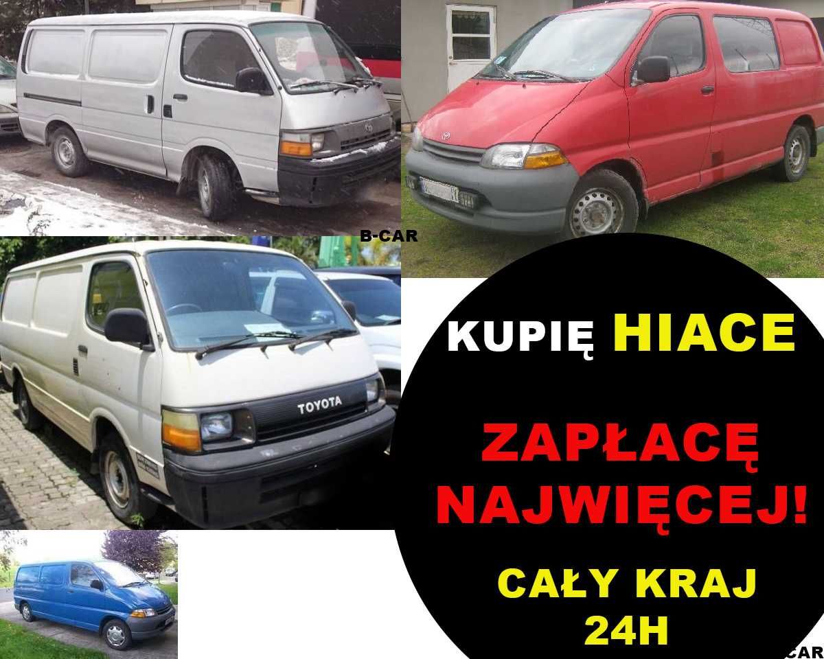 Skup aut toyota mercedes Sprinter Kaczka Corolla Avensis Hiace Rav4 Hi