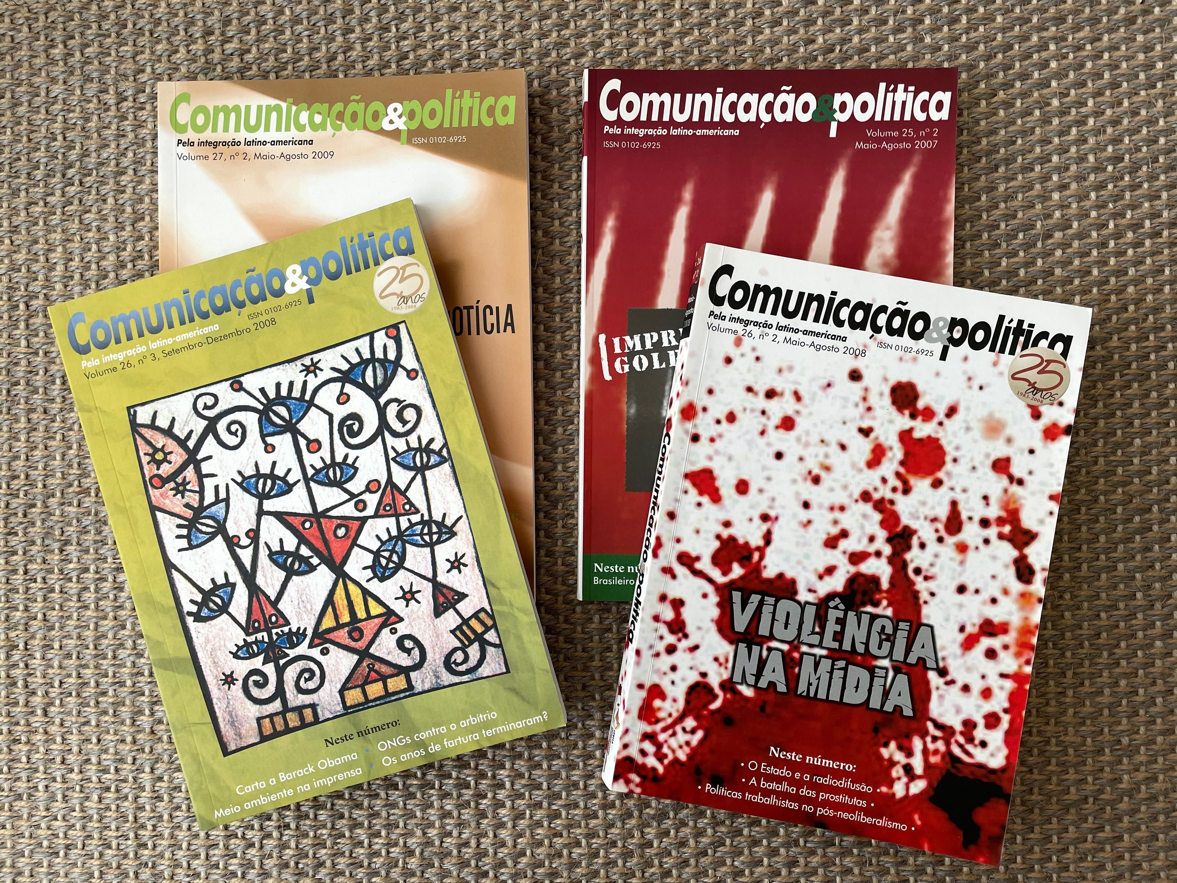 Revista Comunicação & Política (4 volumes)