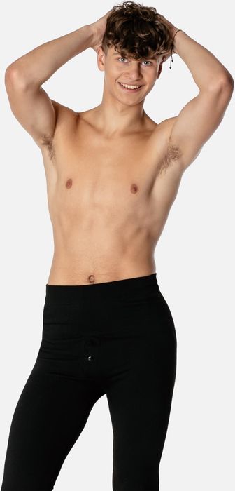 NOWE Kalesony męskie bawełniane ocieplane termoaktywne spodnie skarpet