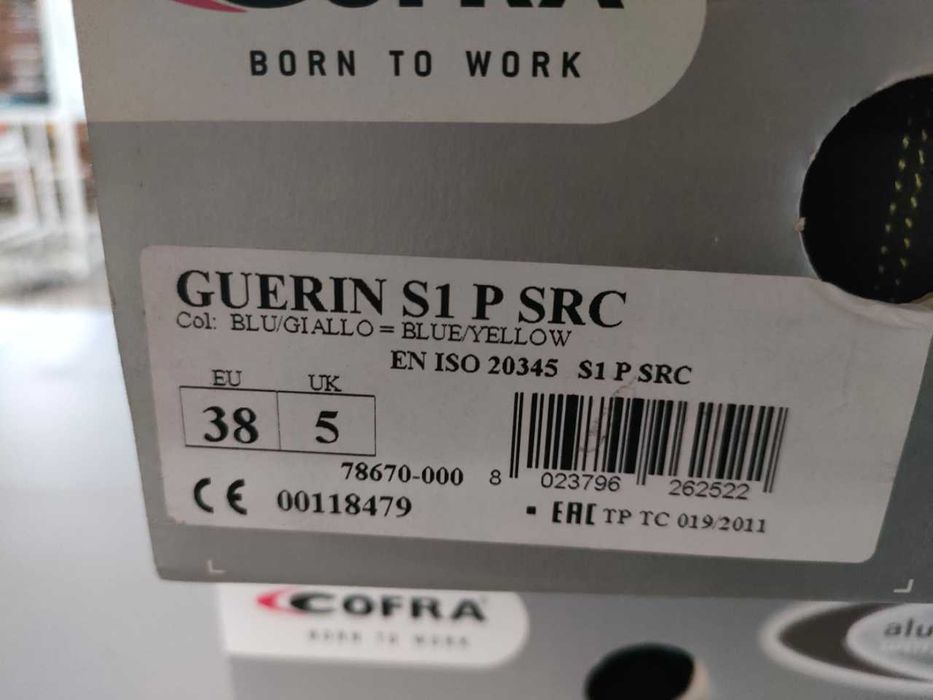 Vendo calçado de segurança da marca Cofra -NOVO