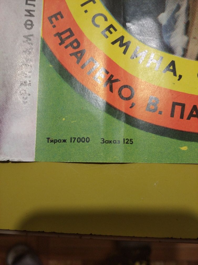 Кіноафіша часів СРСР
