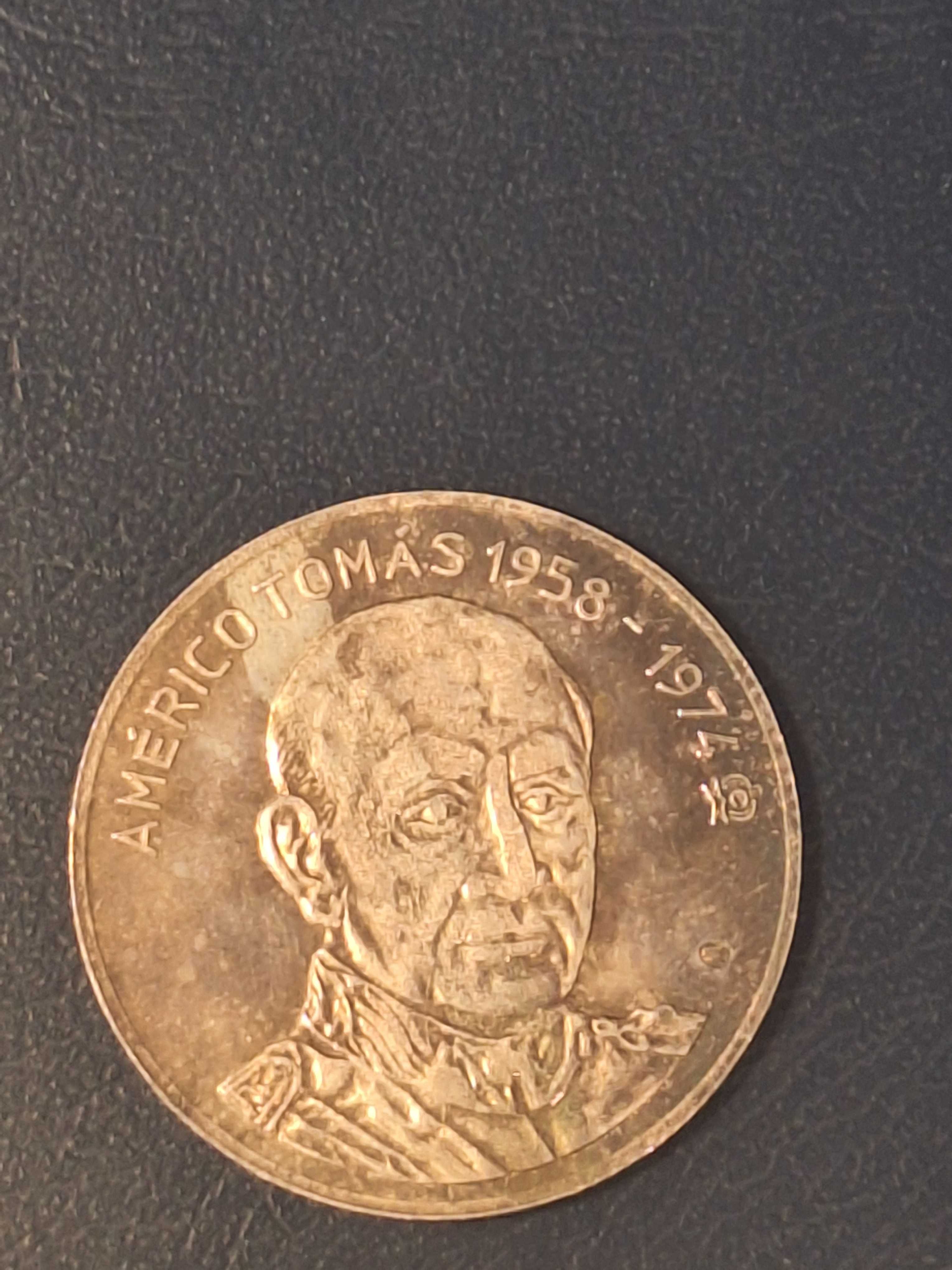 Moeda americo tomas prata
