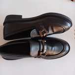 Buty mokasyny damskie 40 czarne Nowe