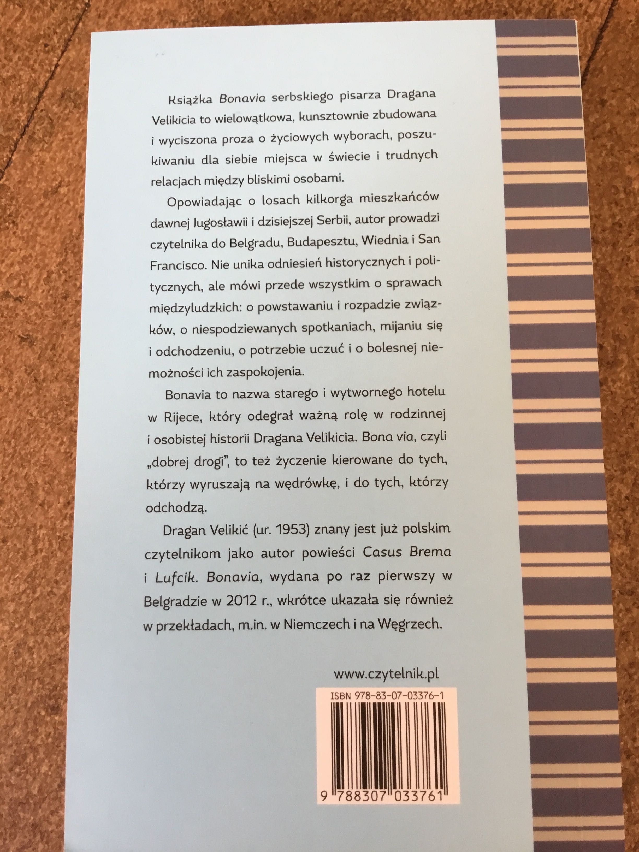 Dragan Velikić: Bonavia