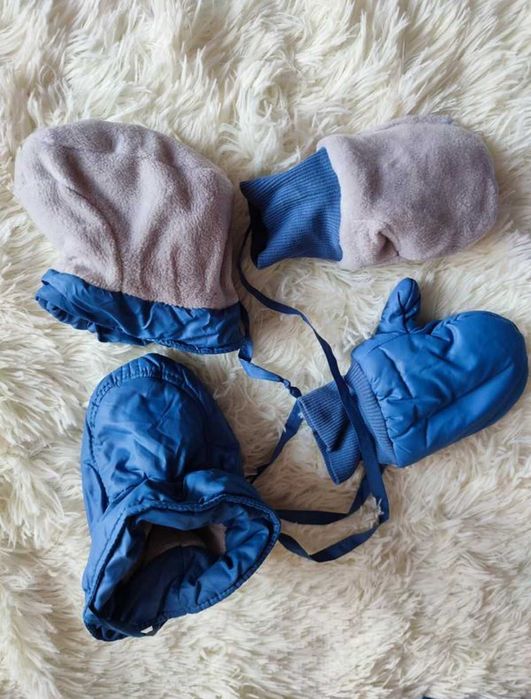 Теплий зимовий комбінезон трансформер конверт на хлопчика