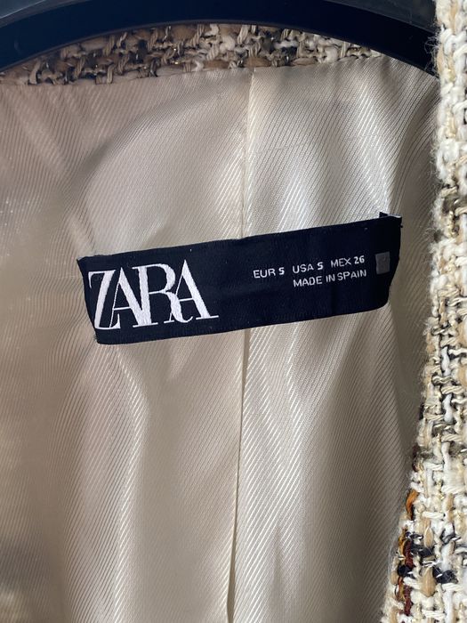 Твідовий жакет Zara