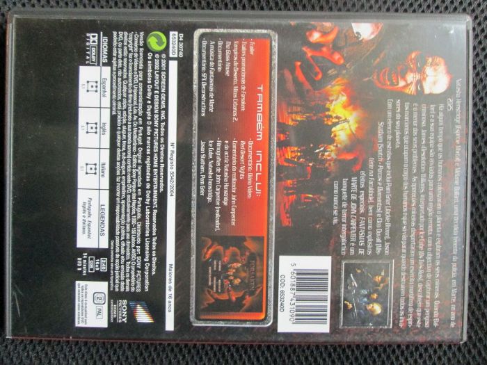 DVD - Fantasmas de Marte, John Carpenter