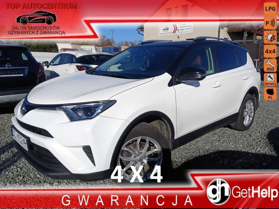 Toyota RAV4 AWD 2.0 Benzyna+LPG Salon Polska Klimatyzacja Alu Kredyt Bez BIK