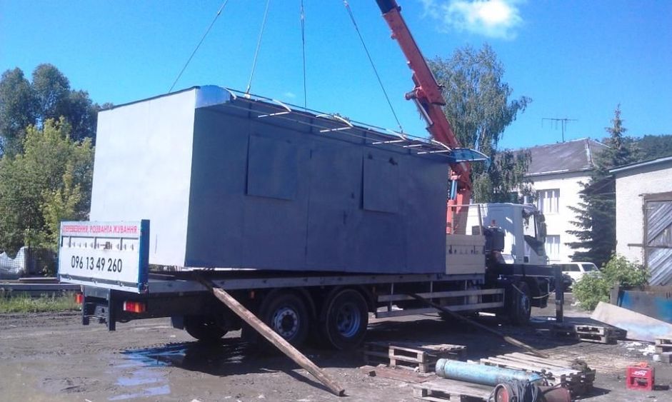 Кран маніпулятор Перевезення: панелі\плити перекриття\Цегла\Газоблок