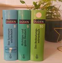 Słowniki niemieckie Duden Synonym  / Richtiges Deutsch / Bedeutung