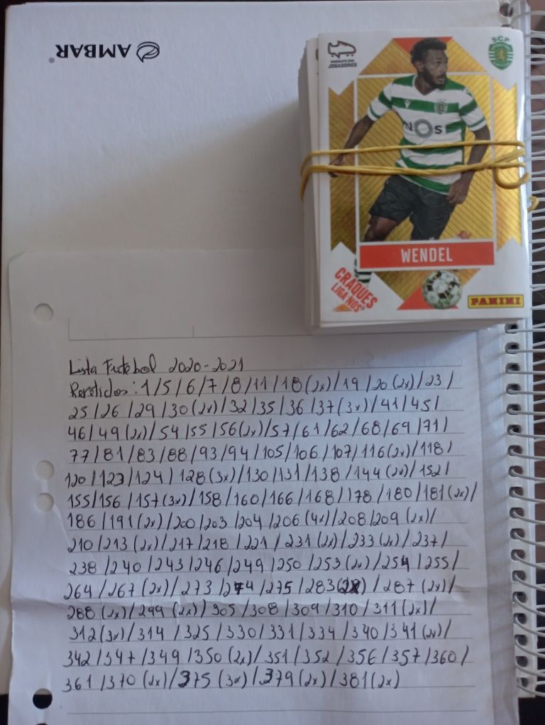 Coleções Cromos Variadas