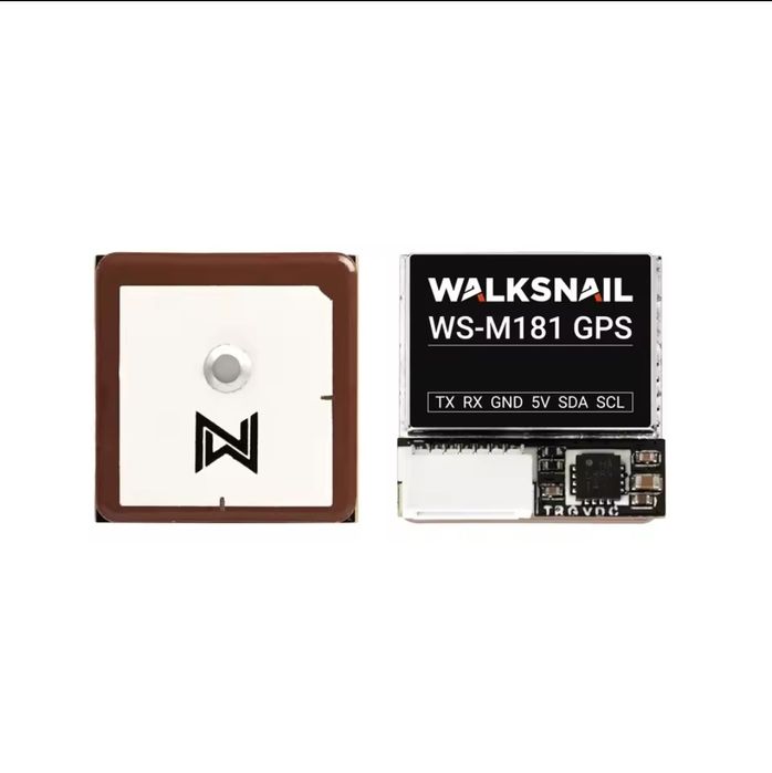 GPS+компас CaddxFPV Walksnail WS-M181 18*18мм модуль дрона