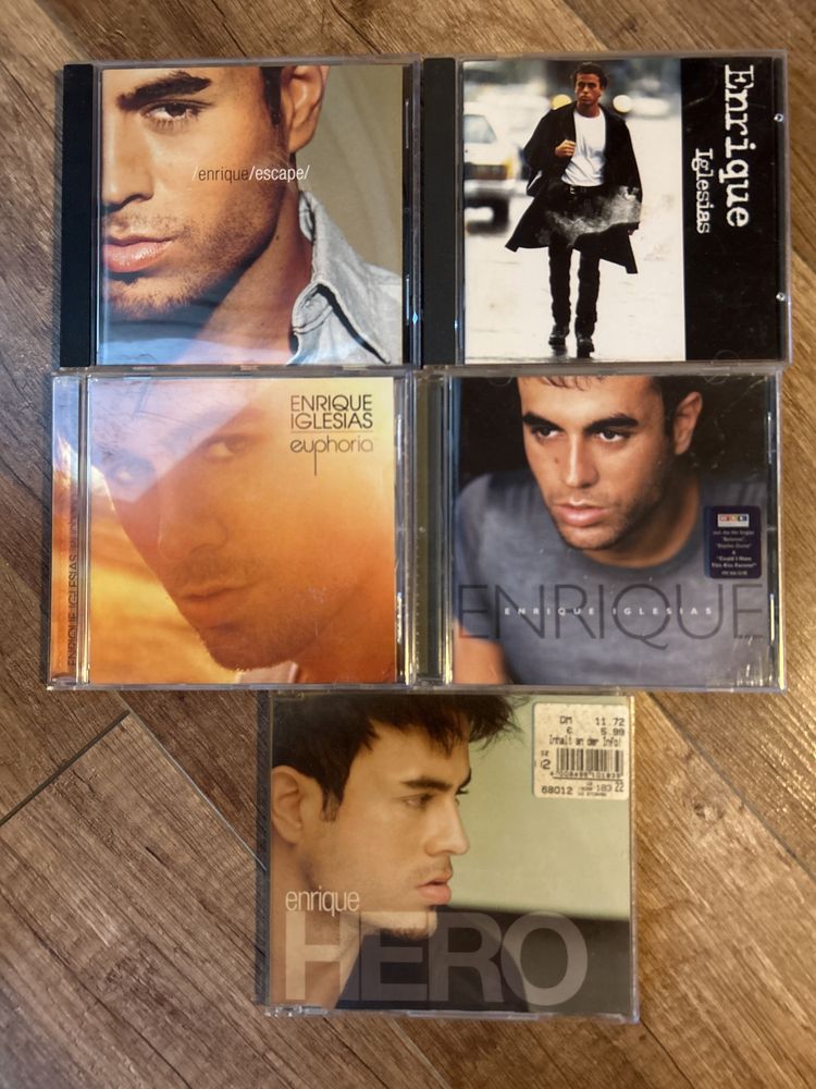 Enrique Iglesias 5 płyt CD oryginalne stan bdb cena za komplet