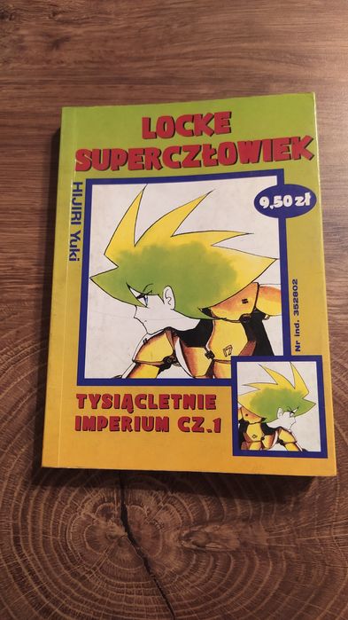 Locke superczłowiek manga mangi