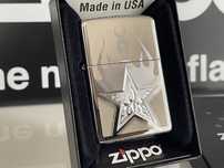 Zapalniczka Zippo Fire Star, High Polish Chrome, NOWA