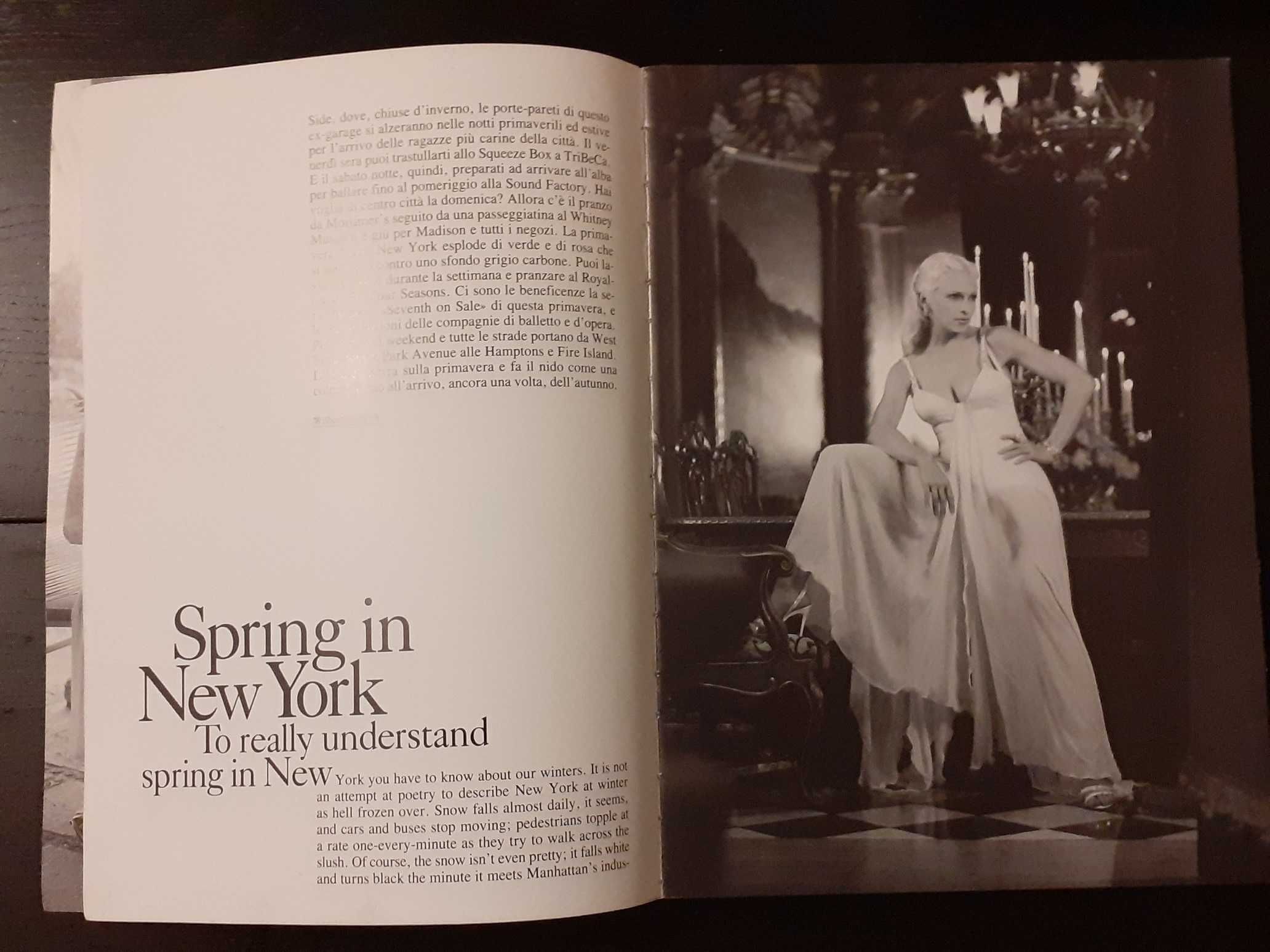 Catálogo Gianni Versace 1995 Primavera Estate (att fãs de Madonna!)