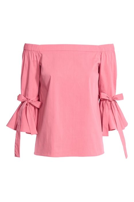 NOWA bluzka H&M różowa hiszpanka metka