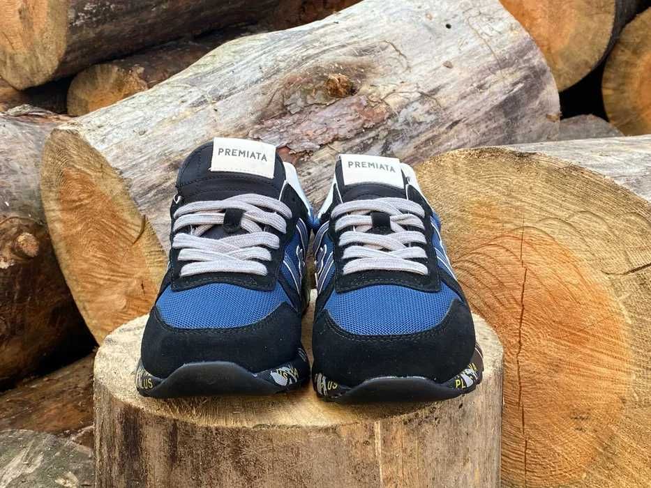 Кроссовки Premiata Премиата Blue/Black 40-45