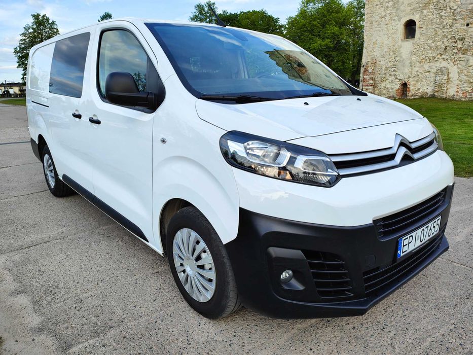 Citroen Jumpy 6 Osób Bezwypadek Fakt. Vat Najdłuższy L3 Raty