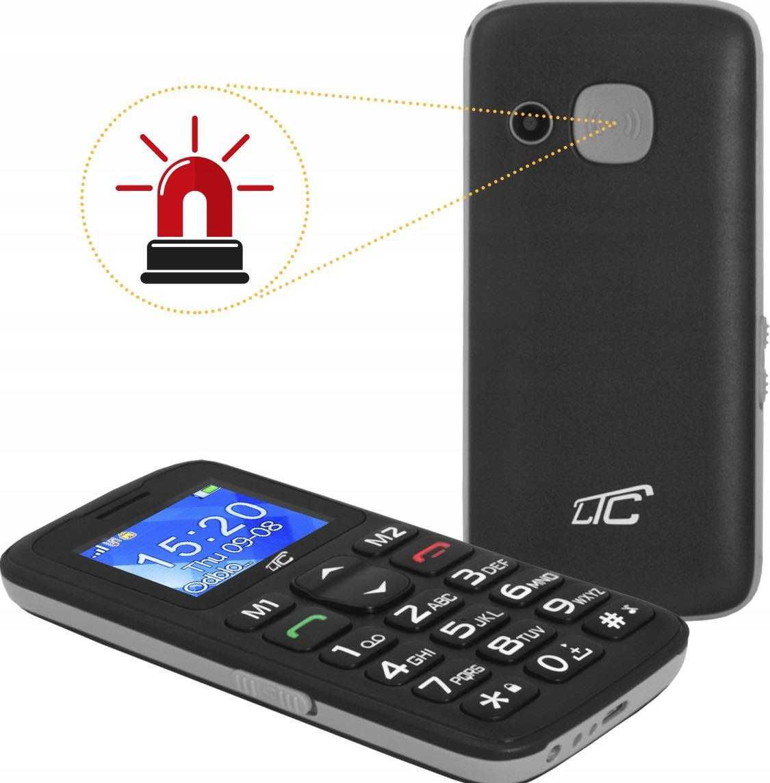 NOWY Telefon dla seniora – prosty, głośny, bezpieczny mocna BATERIA