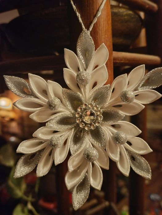 Śnieżynki na choinkę