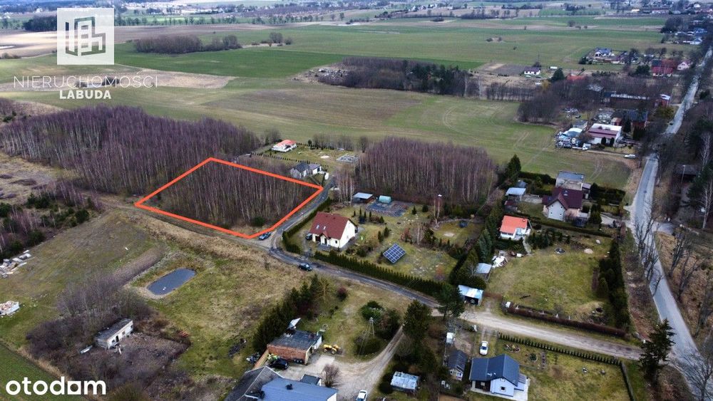 Działka budowlana 3032 m2 Gołębiewo Wielkie