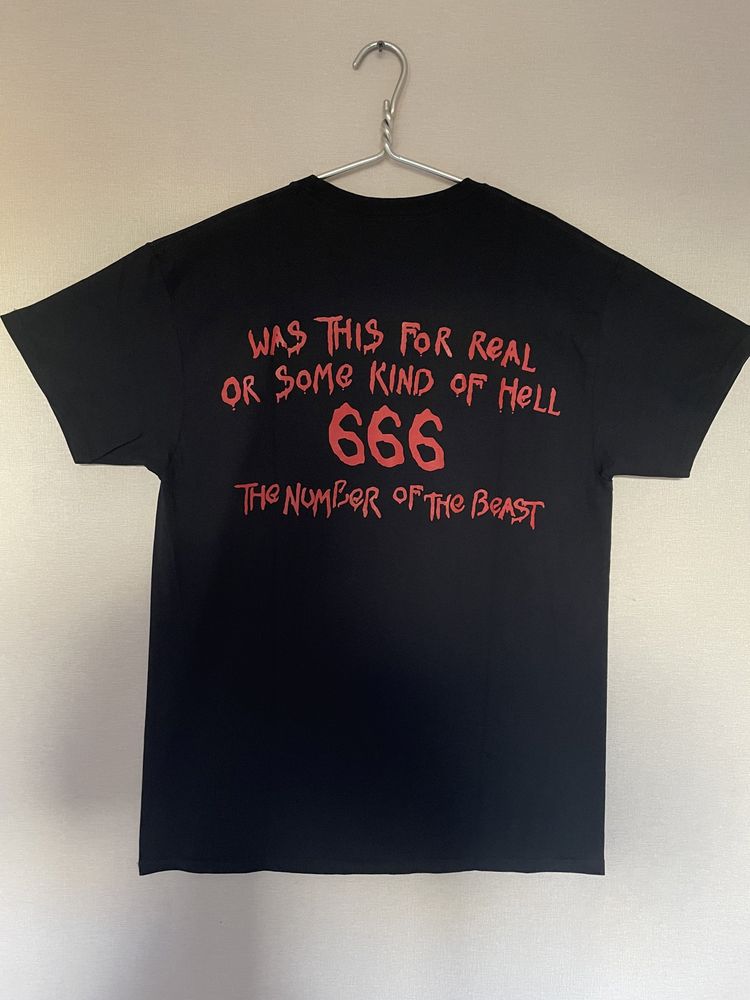 Футболка / Рок мерч Iron Maiden “The Number of The Beast”