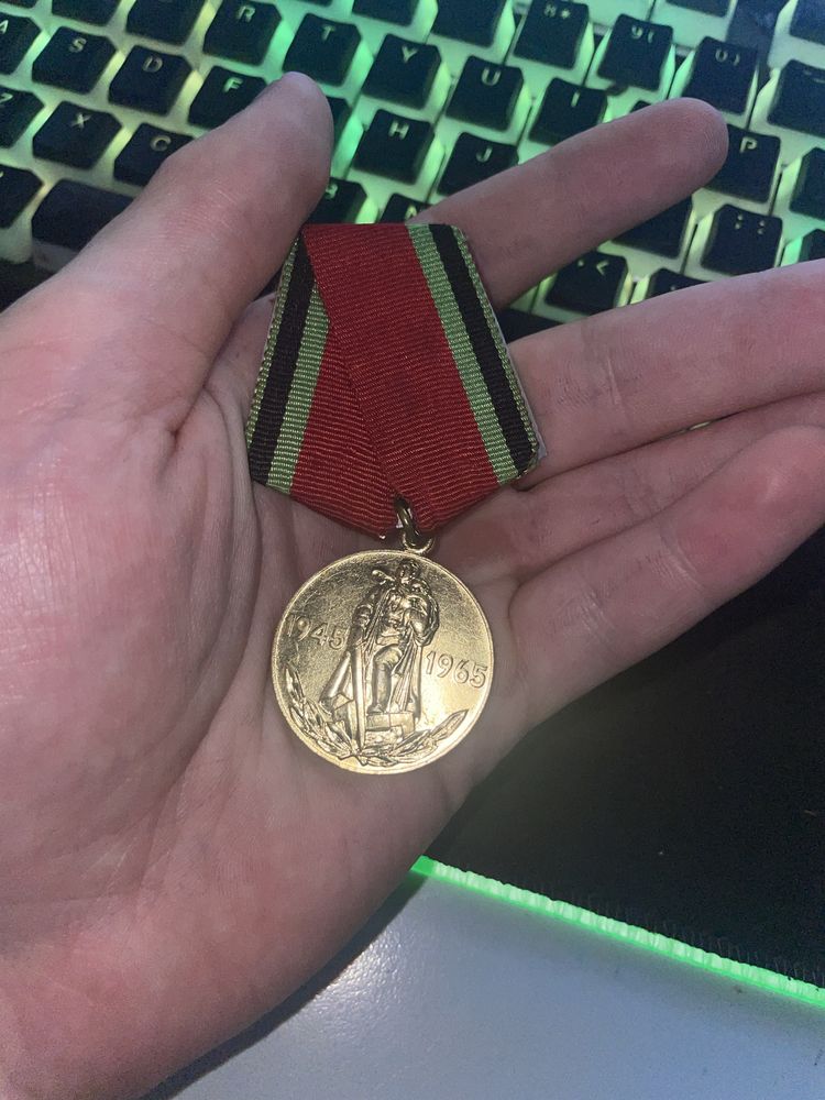 Medal ZSSR 20lat zwycięstwa