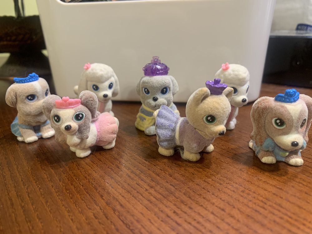 игрушки Hasbro My Little Pony,бархатные пони и собачки