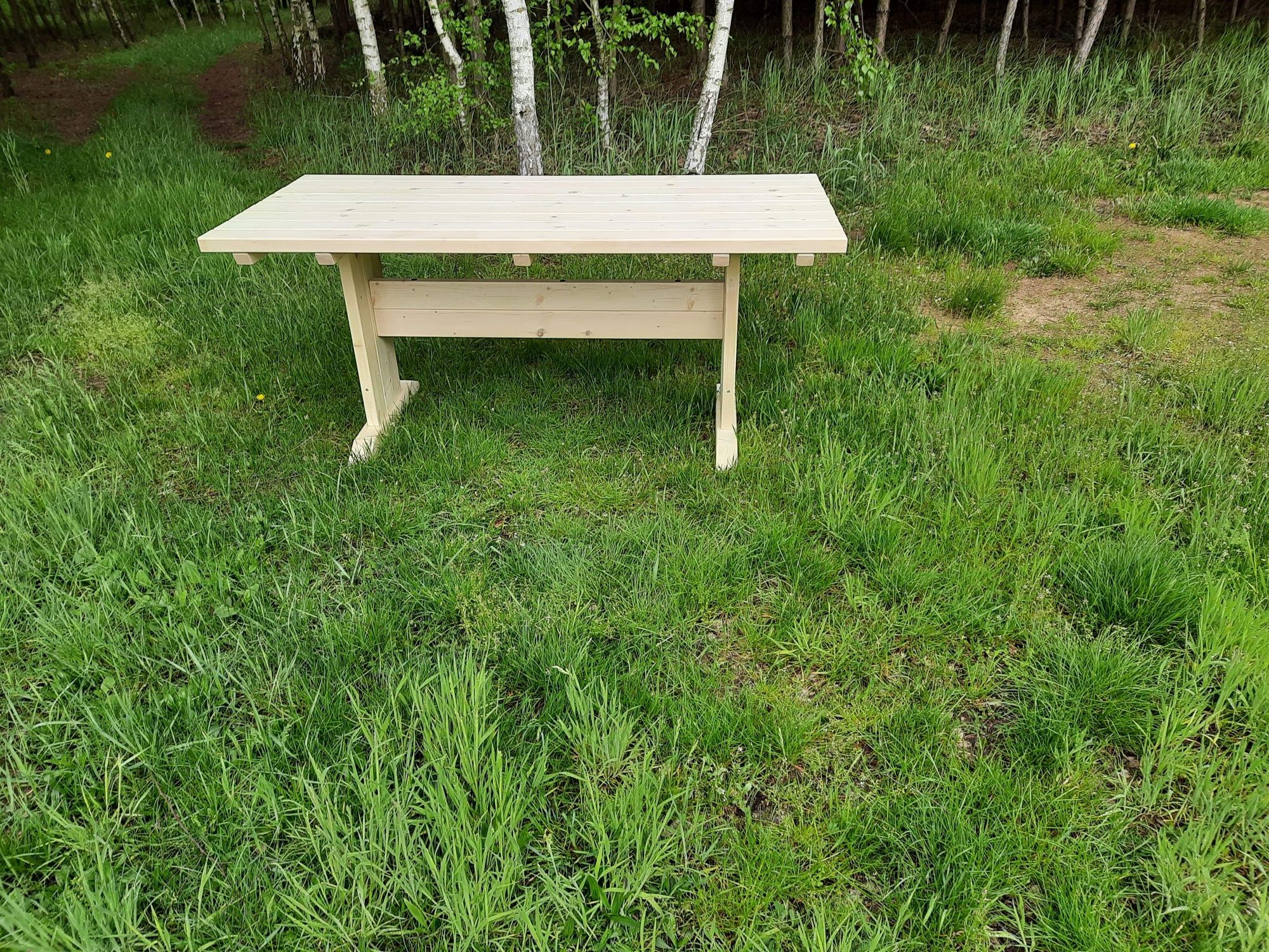 Stół ogrodowy szlifowany