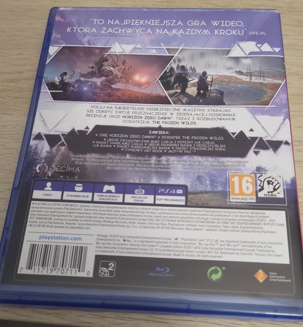 Horizon Zero Dawn Complete Edition PS4 PL
