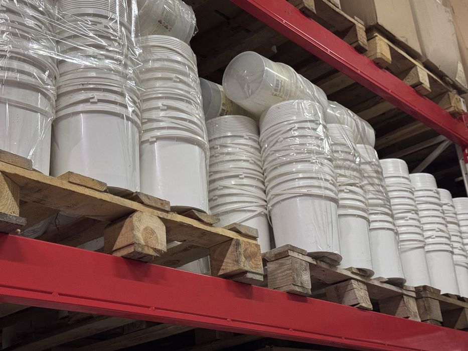 Відра пластикові харчові б/в 5 л