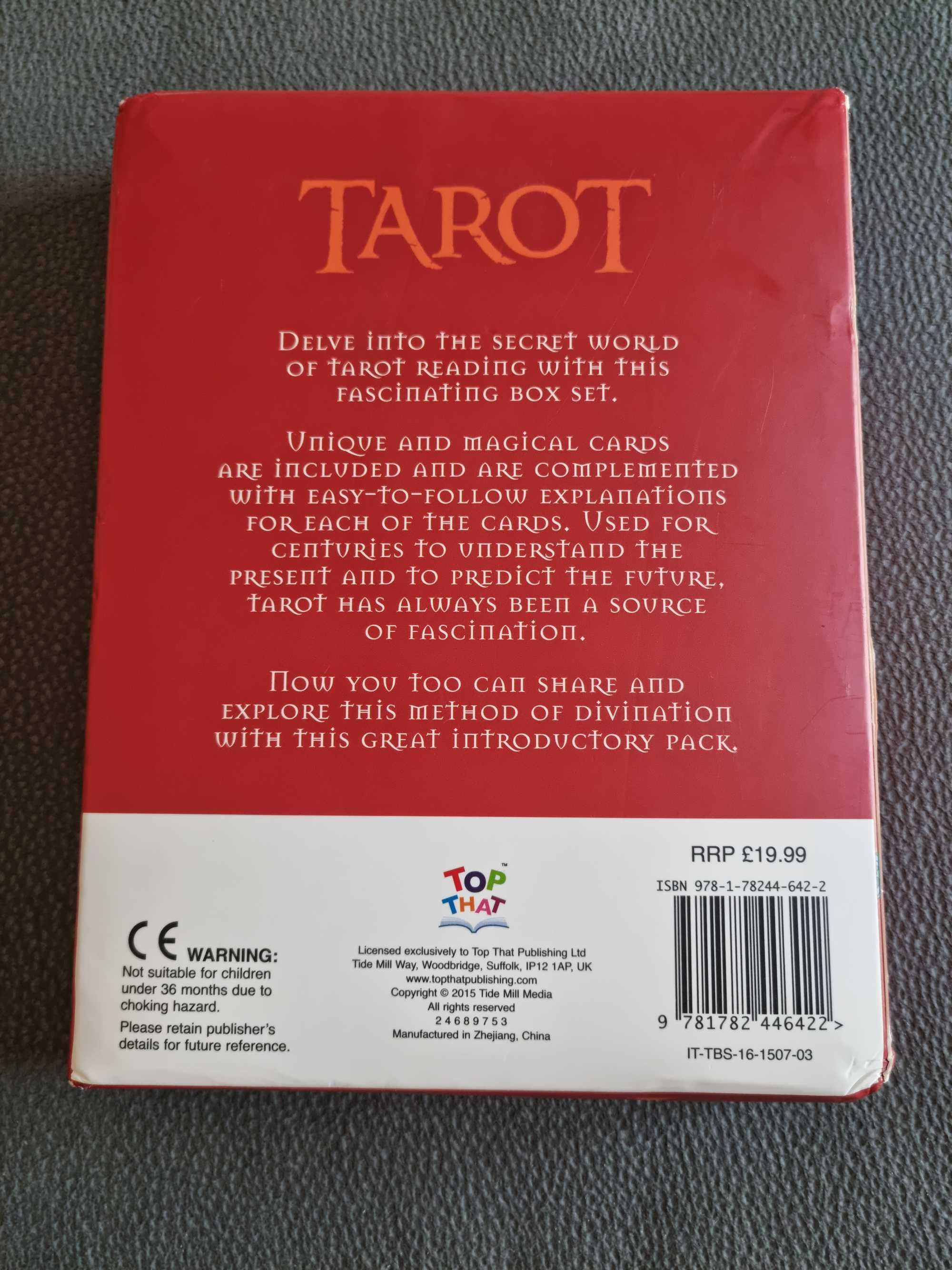 Tarot cards + Book