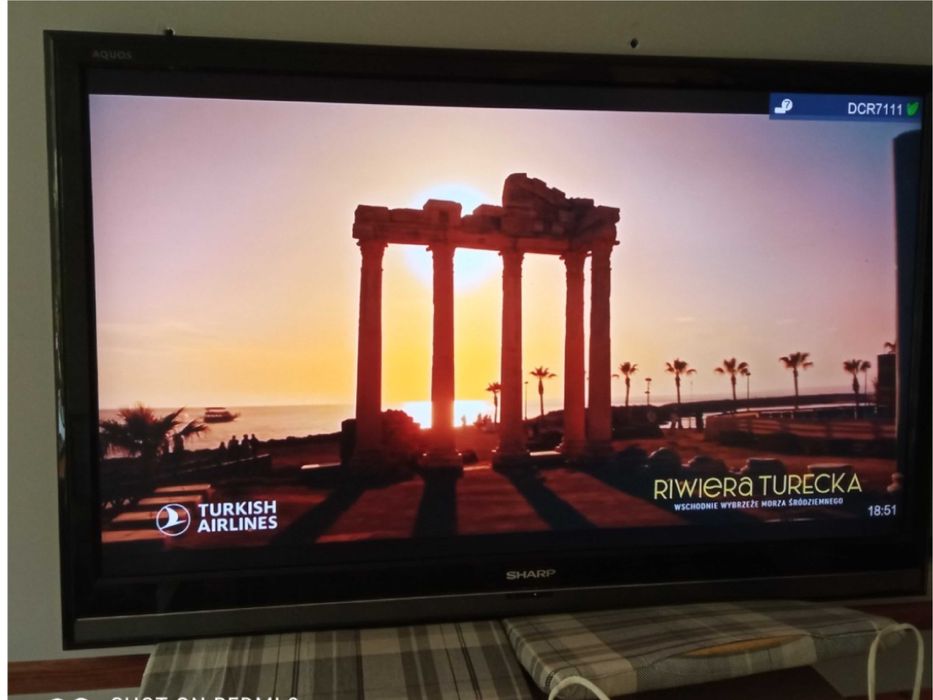 TV 46' SHARP LCD COLOUR LC-46D65E wyprodukowany w Japoni-b dobry stan