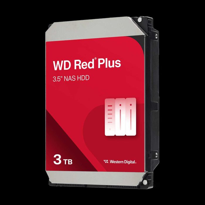 WD RED 3TB Dysk HDD - SMART-OK NAS Serwer CCTV 100% sprawny