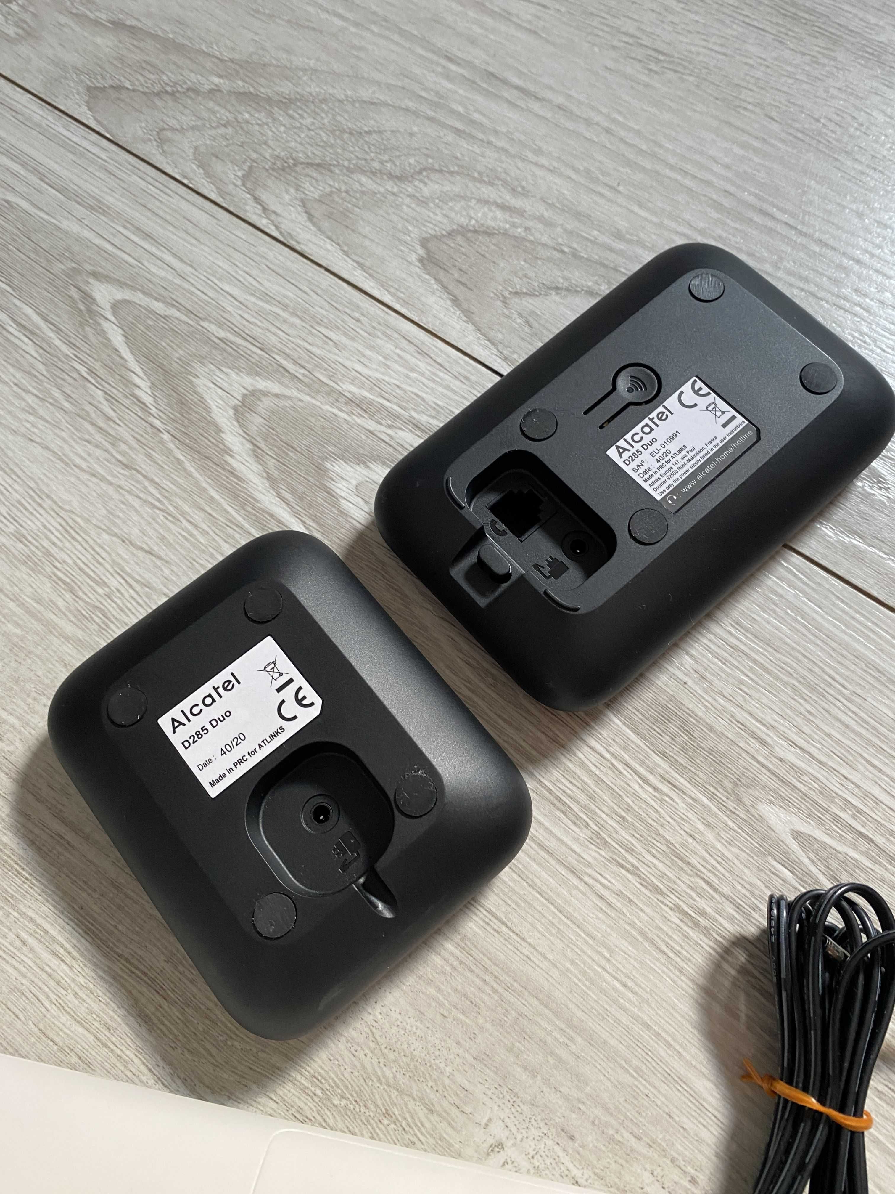 Alcatel D285 duo dwa telefony bezprzewodowe plus stacje